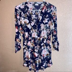 Floral print maternity